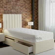 Single Divan Bed 2FT6/3FT With