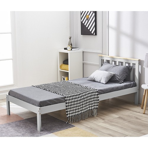 Single bed frame 3ft solid - bed,
