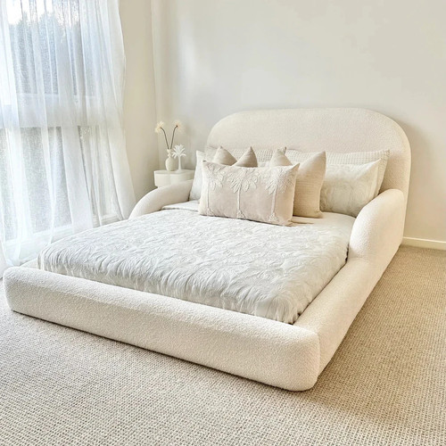 Boucle upholstered kids - boucle,