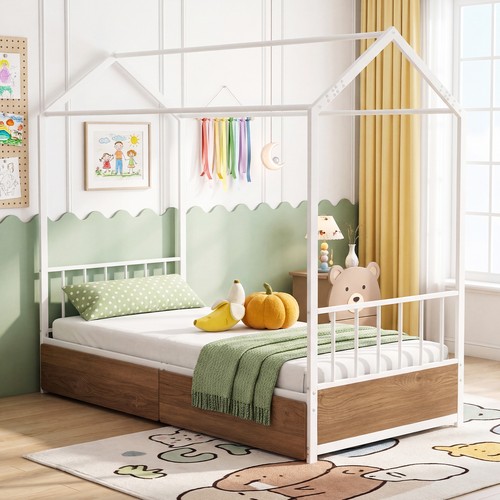 Kids house shaped bed - kids,