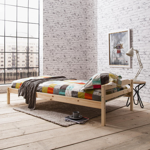 Single bed pine - pine, 3ft