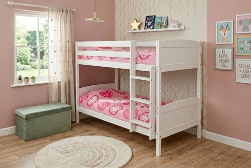 Wooden bunk bed kids - bunk,