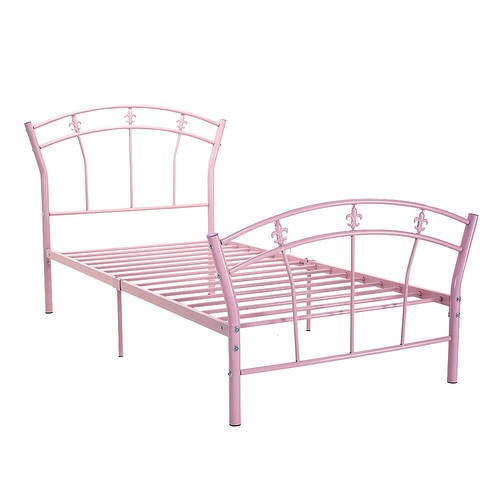 Classic metal bed frame - bed,